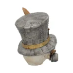 STEAMPUNK COUNT ARCHIBALD TOP HAT SKULL - immagine 8