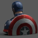 AVENGERS ENDGAME CAPT AMERICA BUST BANK - immagine 5
