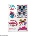 KPOP DEMON HUNTERS TATTOO STICKERS - immagine 3