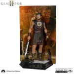 MOVIE MANIACS  LUCIUS GLADIATOR 2 6" POSED FIGURE - immagine 4