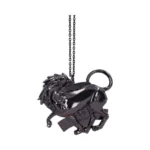 HARRY POTTER GRYFFINDOR CREST SILVER HANGING ORNAMENT - immagine 8