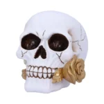 SKULL GOTHIC FLORAL FATE GOLDEN ROSE - immagine 6