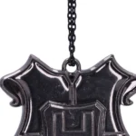 HARRY POTTER HOGWARTS CREST SILVER HANGING ORNAMENT - immagine 5