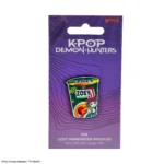 KPOP DEMON HUNTERS ZOEY HAMBURGER NOODLES PIN