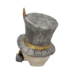 STEAMPUNK COUNT ARCHIBALD TOP HAT SKULL - immagine 7