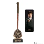 HARRY POTTER WAND PEN IN STAND - immagine 5