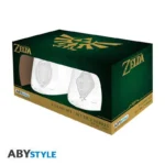 THE LEGEND OF ZELDA ZELDA & LINK GLASS SET 2X - immagine 3