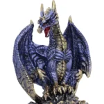 DRAGON FIGURINE METALLIC BLUE ACKO - immagine 5