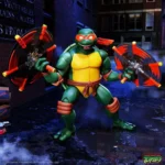 TMNT ULTIMATES! W12 MICHELANGELO ANIMATED 2003 AF - immagine 5