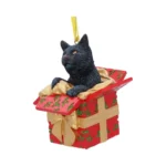 CAT PRESENT HANGING ORNAMENT - immagine 6