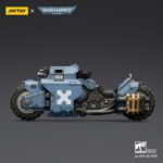 Warhammer 40,000 Raider-pattern Combat Bike Space Wolves with twin-linked bolt rifles 22 cm - immagine 4