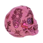 PINK TATTOO SKULL MONEY BOX - immagine 6