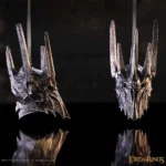 LORD OF THE RINGS HELM OF SAURON HANGING ORNAMENT - immagine 5