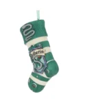 HARRY POTTER SLYTHERIN STOCKING HANGING ORNAMENT - immagine 4