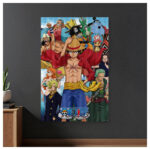 ONE PIECE STRAW HAT CREW FISHMAN ISLAND 3D POSTER - immagine 2