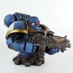 WARHAMMER 40K ULTRA MARINE PRIMARIS BUST - immagine 4