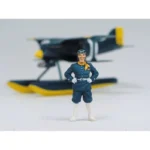 PORCO ROSSO CURTISS R3C-0  SEAPLANE + FIG. CURTIS 1/48 MODEL KIT - immagine 4