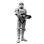 STAR WARS STORMTROOPER EVERGREEN MOVIE CHAMPION CLASS 01 MODEL KIT - immagine 3