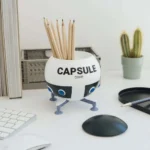 DRAGON BALL Z SPACECRAFT CAPSULE CORP PEN HOLDER - immagine 5