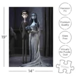 CORPSE BRIDE COFFIN BOX 500 PIECE JIGSAW PUZZLE - immagine 5