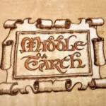 THE LORD OF THE RINGS MIDDLEEARTH MAP COZY BLANKET - immagine 5