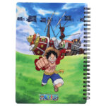 ONE PIECE STRAW HAT CREW 3D EFFECT NOTEBOOK