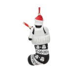 STORMTROOPER IN STOCKING HANGING ORNAMENT - immagine 7