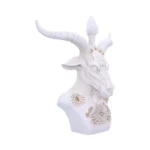 BAPHOMET WHITE BUST - immagine 8