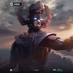 FANTASTIC FOUR GALACTUS BATTLE DEMI ART SCALE 1/20 DIORAMA - immagine 5