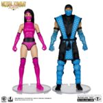 Mortal Kombat Action Figure 2-Pack Sub-Zero vs. Mileena (Klassiks) 18 cm - immagine 5