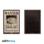 ONE PIECE WANTED ZORO STANDARD MAGNET - immagine 7