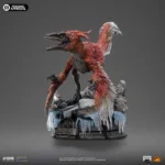 JURASSIC WORLD DOMINION PYRORAPTOR 1/10 STATUE - immagine 6