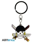 ONE PIECE RORONOA ZORO EMBLEM KEYCHAIN - immagine 6