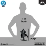 DC DIRECT  BATMAN BLACK & WHITE  BATMAN NINJA RESIN STATUE - immagine 7