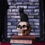 FAMILIAR FATE SKULL STATUE - immagine 5