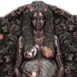 MOTHER EARTH BRONZE WALL PLAQUE - immagine 5