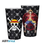 ONE PIECE LUFFY GLASS L - immagine 8