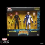 MARVEL LEGENDS AVENGERS BLACK WIDOW AND QUICKSILVER ACTION FIGURES - immagine 3