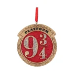 HARRY POTTER PLATFORM 9 3/4 HANGING ORNAMENT - immagine 5