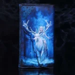 ANNE STOKES FANTASY FOREST ELVEN QUEEN AND STAG EMBOSSED WALLET