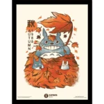 ILUSTRATA MY NEIGHBOUR AUTUMN COLLECTOR PRINT - immagine 4