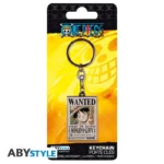 ONE PIECE LUFFY WANTED KEYCHAIN - immagine 8