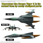 YAMATO 3199 MECHA COLL DX T1 SF ATT CRAFT CSM TIGER II DOUB/SING SET - immagine 6