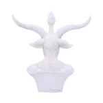 BAPHOMET WHITE BUST - immagine 7