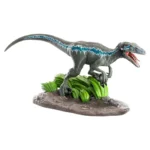 JURASSIC PARK VELOCIRAPTOR BLUE DIORAMA - immagine 6