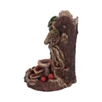GREEN MAN THE WISEST DRYAD TREE SPIRIT BACKFLOW INCENSE BURNER - immagine 3