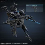 30MM ARMORED CORE VI SCHNEIDER NACHTREIHER/40E STEEL HAZE - immagine 7
