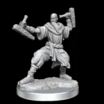 D&D FRAMEWORKS-HUMAN MONK MALE - immagine 2