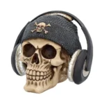 SKULL WITH HAT DEAD BEAT (GREY) - immagine 5