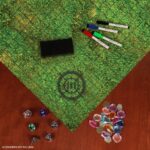 Enhance Tabletop Grid Mat Campaign Kit DnD green - immagine 2